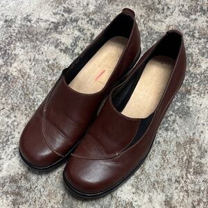 Dansko Brown Leather Flats